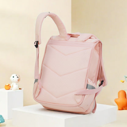 Everybabad Lightweight Pink School Backpack with Multi-Compartment Storage image 3
