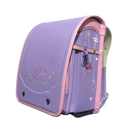 Everybabad Japanese-Style Elementary School Backpack with Multi-Pocket Storage image 2